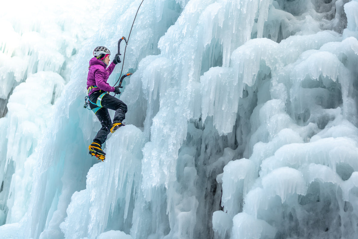 Ice climbing
