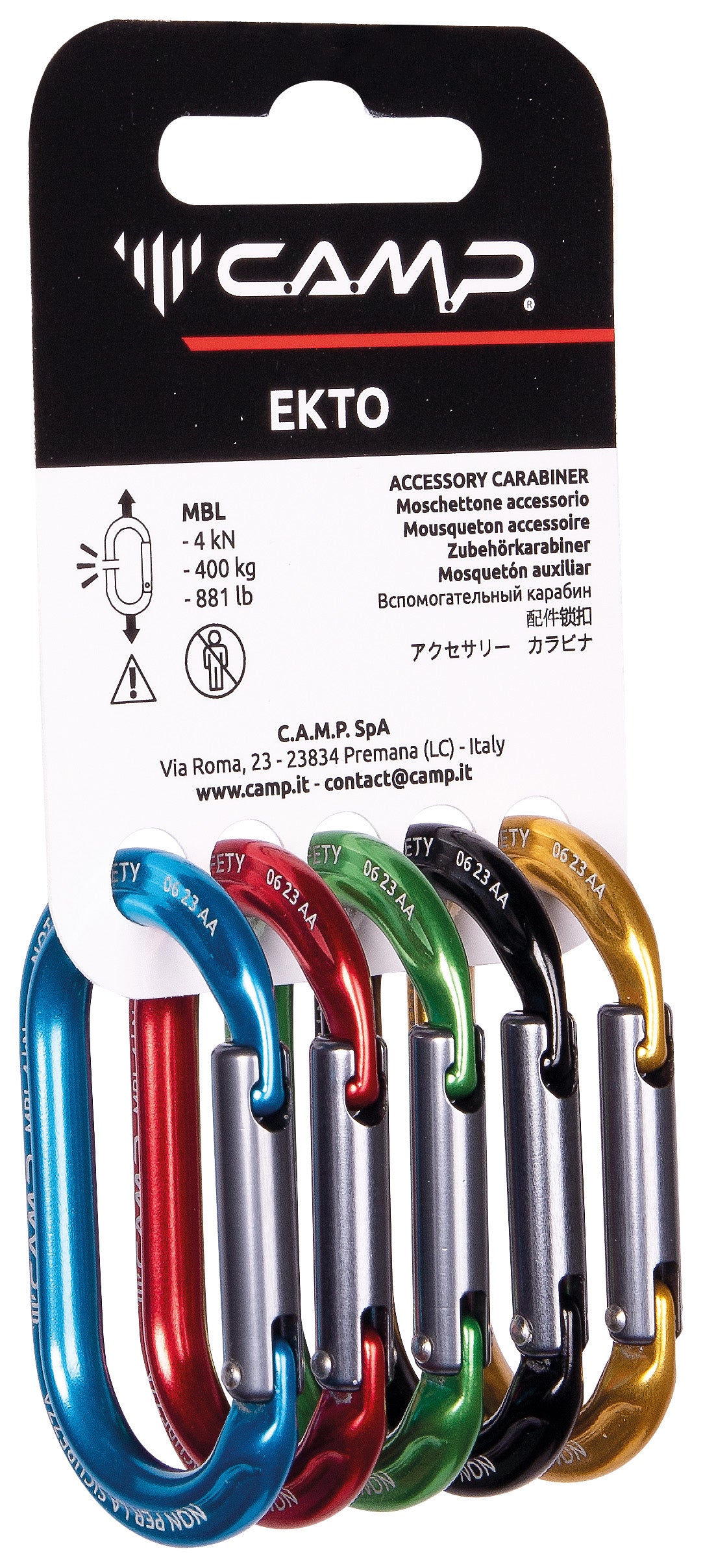 CAMP Ekto Accessory Carabiner
