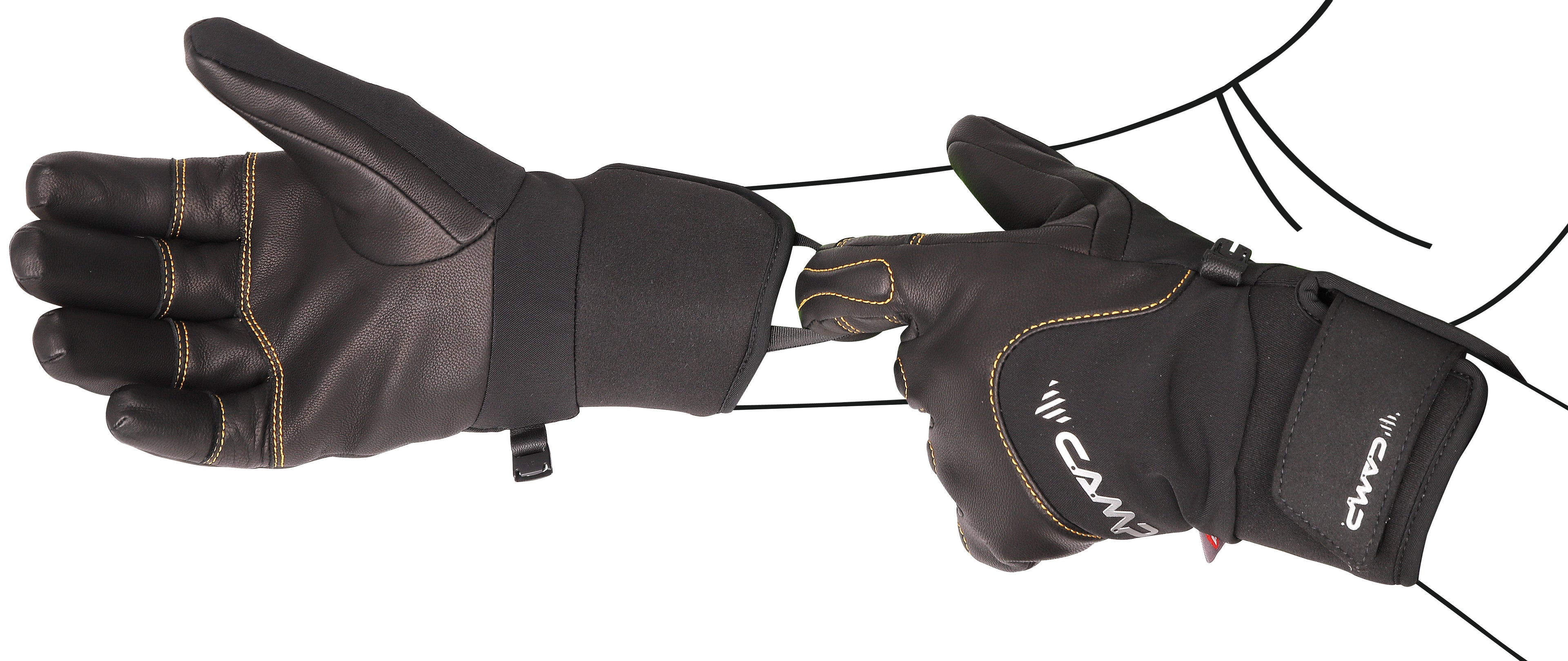 CAMP Geko Guide Gloves