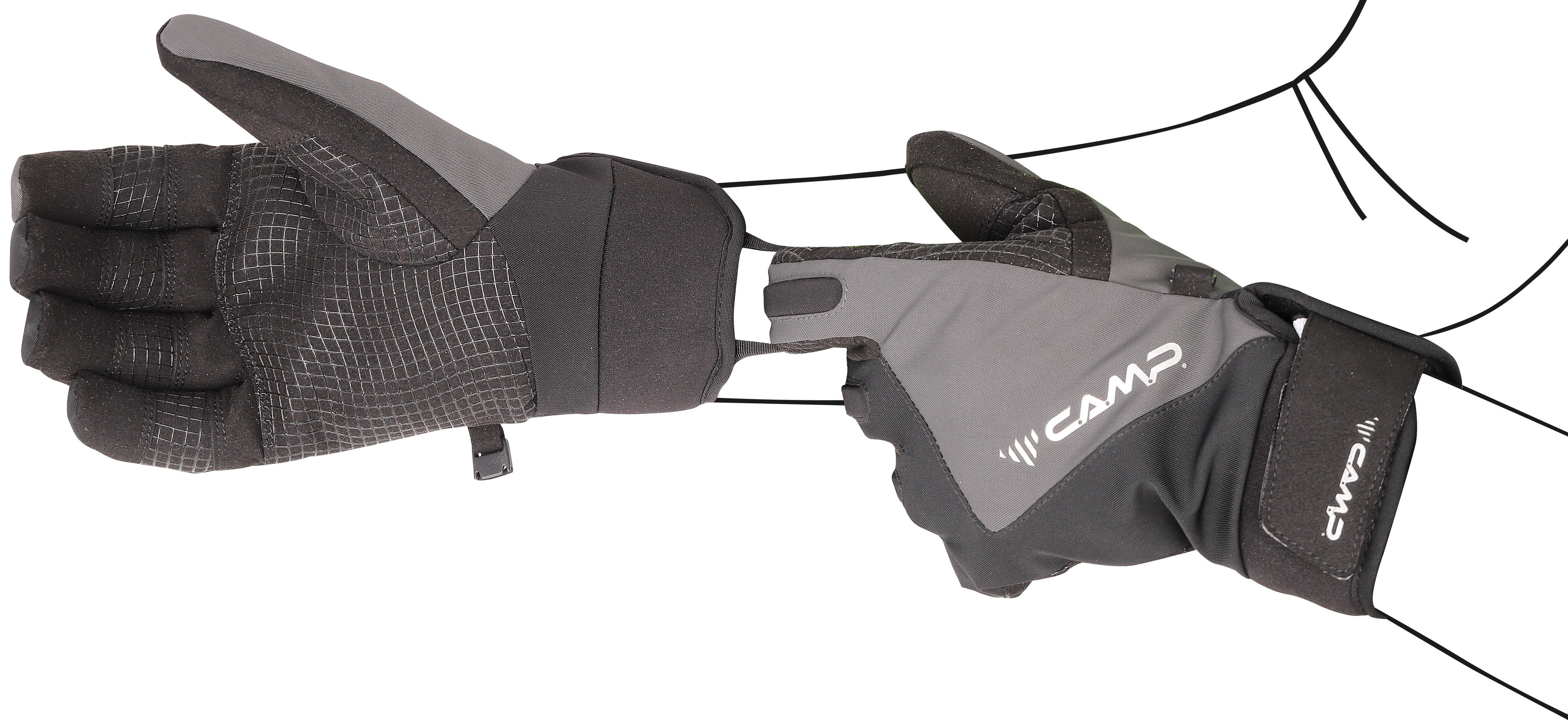 CAMP Geko Hot EVO Gloves