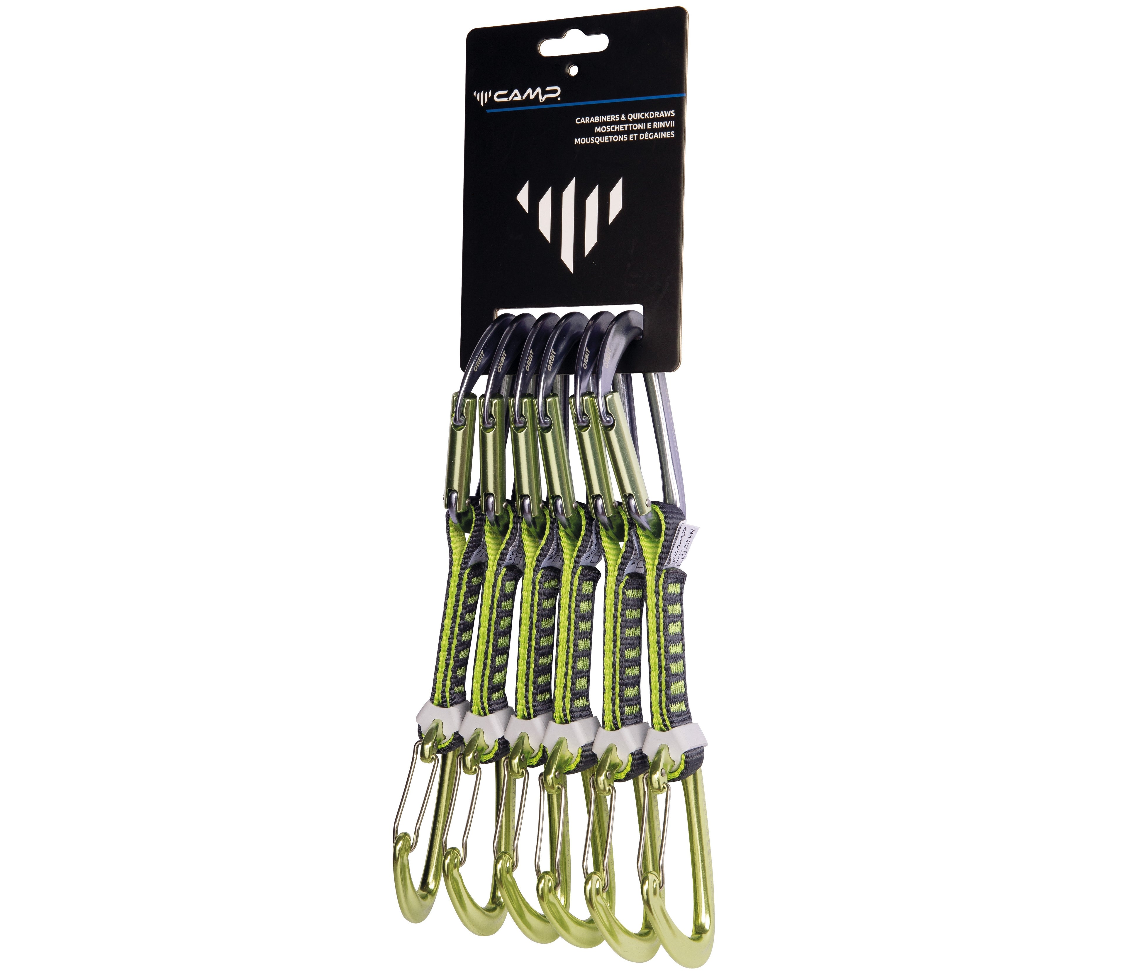 CAMP Orbit Mixed Express KS Quickdraw - 6-Pack