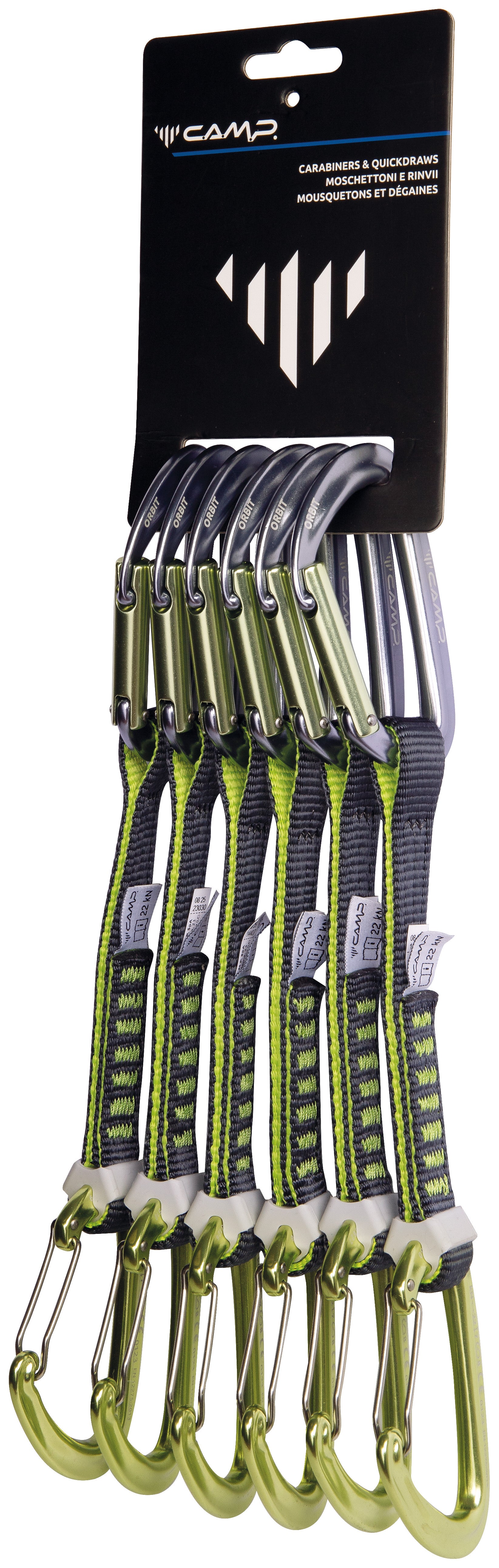 CAMP Orbit Mixed Express KS Quickdraw - 6-Pack