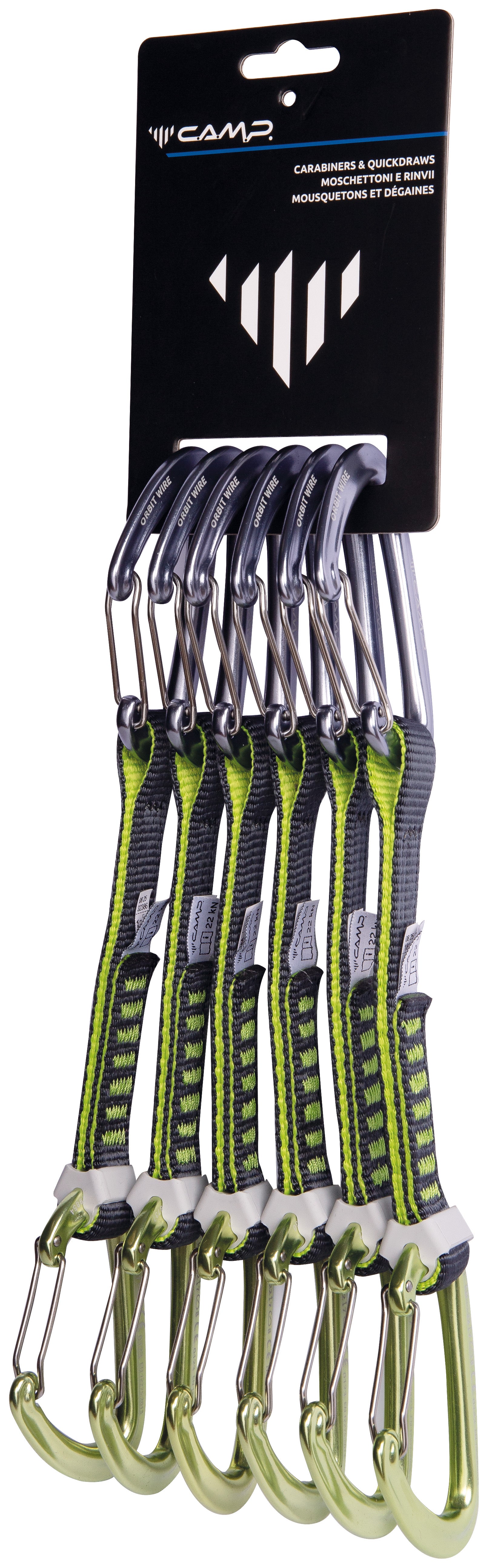 CAMP Orbit Wire Express KS Quickdraw - 6-Pack