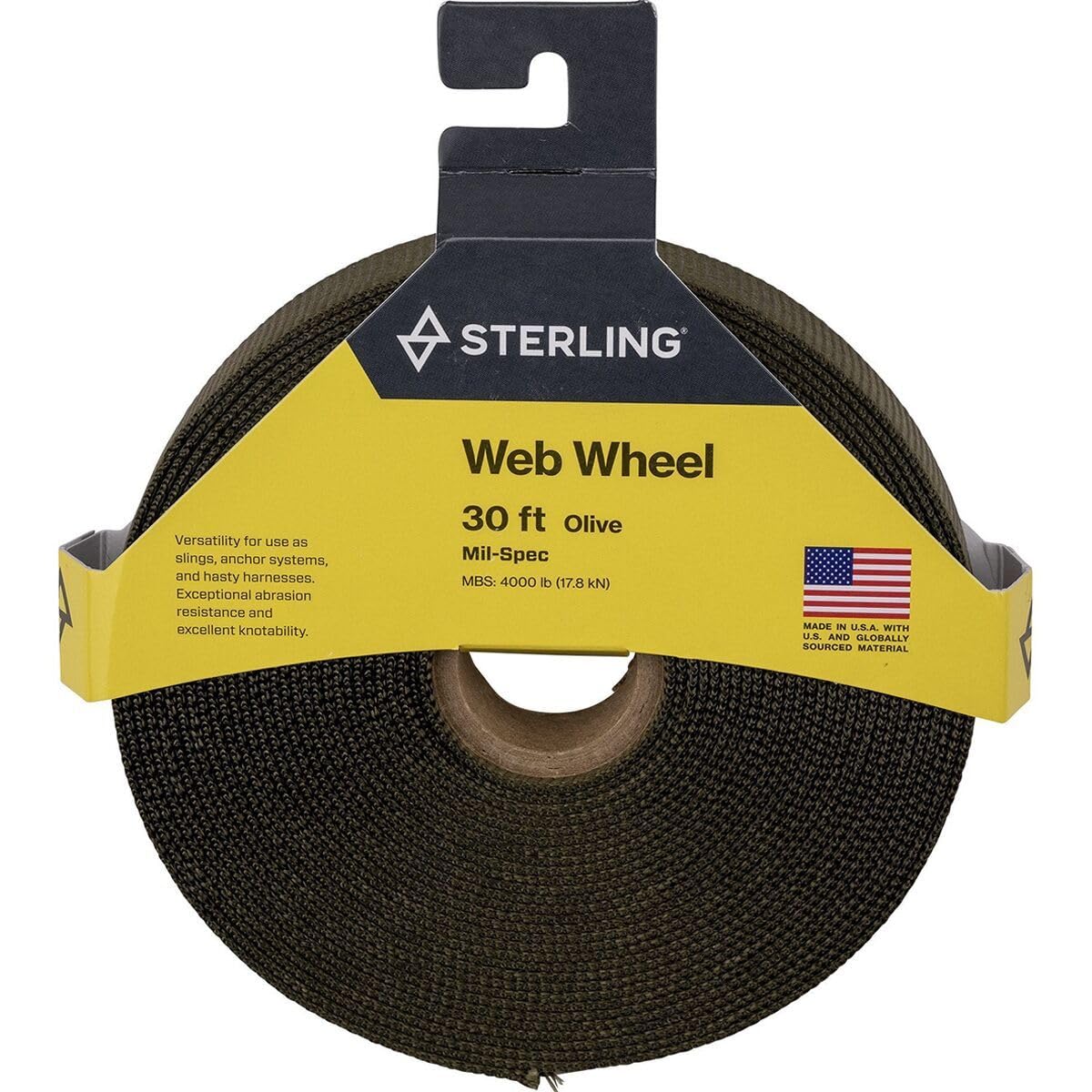 Sterling 1" Mil-Spec Webbing Wheel