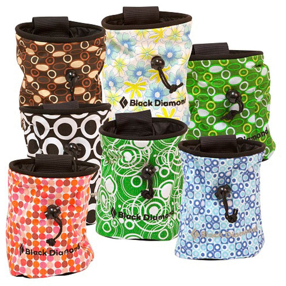Black Diamond Print Chalkbag