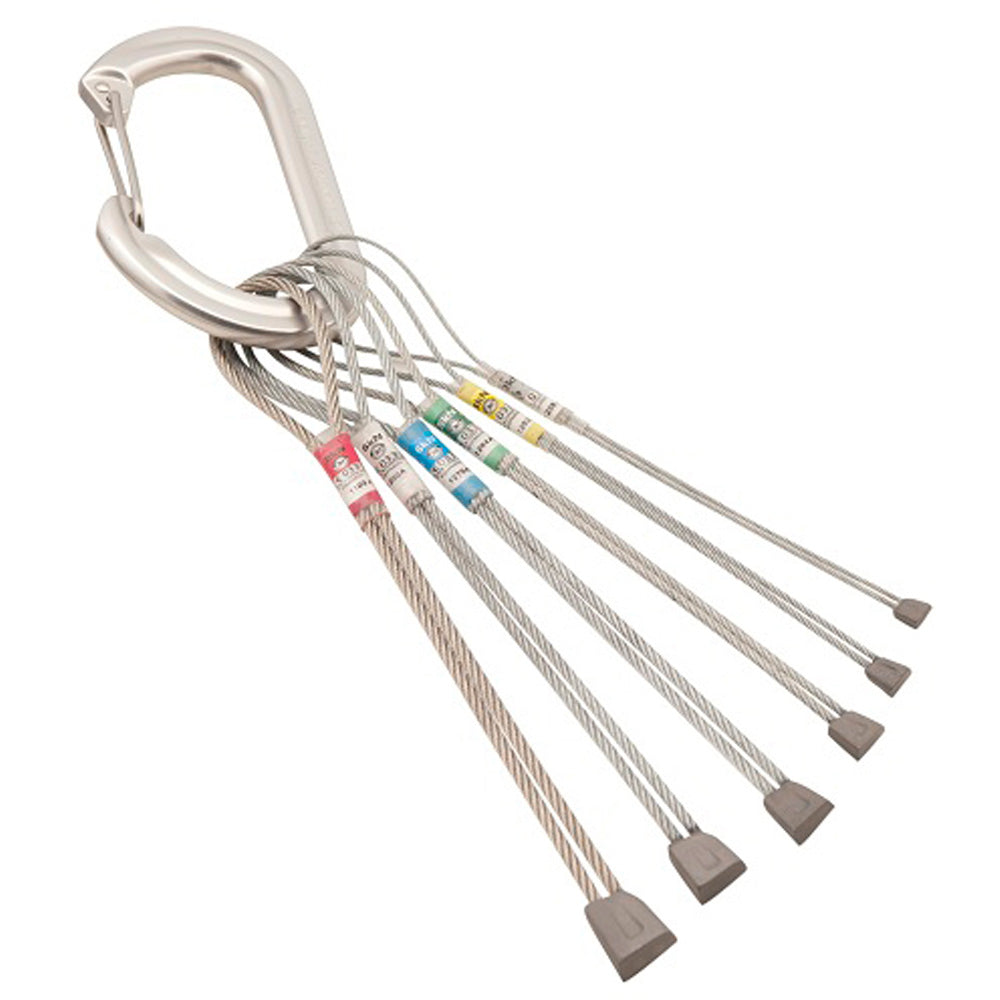 Black Diamond Offset Micro Stopper Complete Set with Carabiner (6 Units)