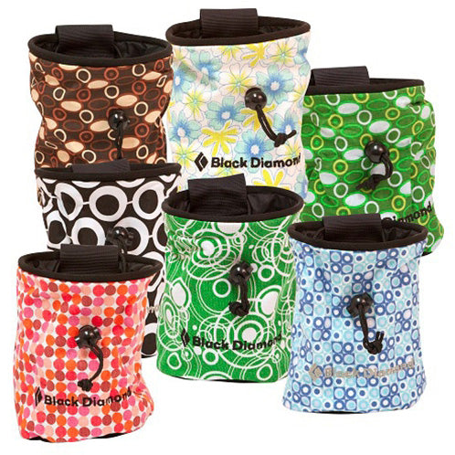 Black Diamond Print Chalkbag