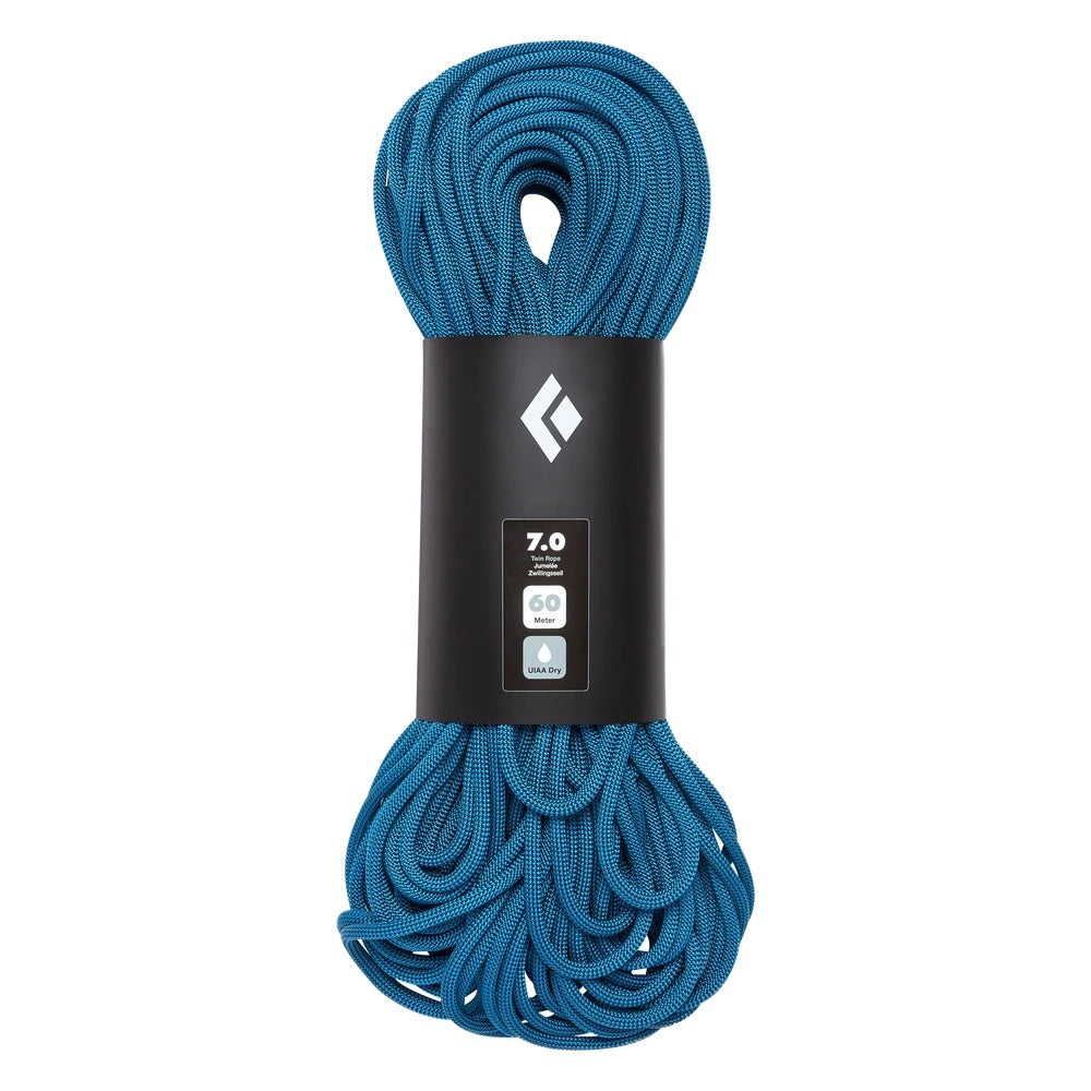 Black Diamond 7.0mm Dynamic Rope DRY 60M