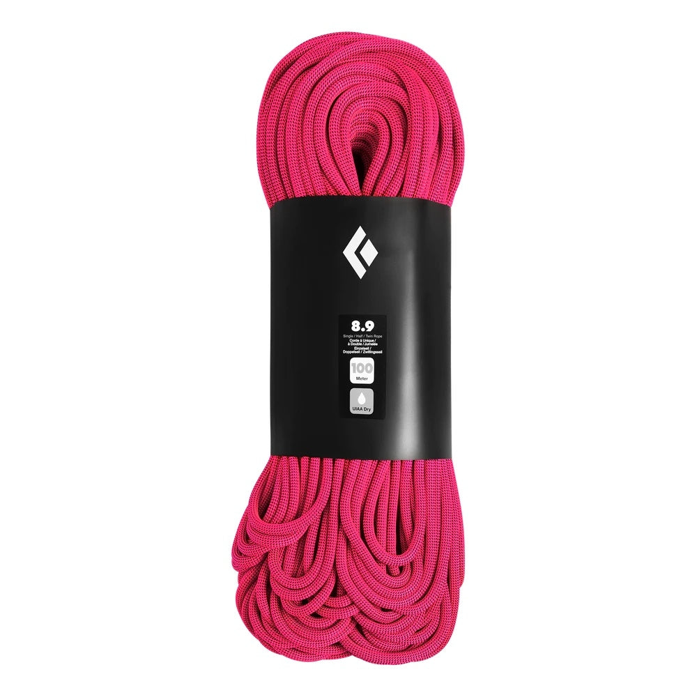 Black Diamond 8.9mm Dynamic Rope Dry