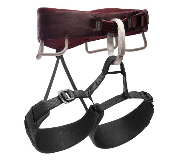 Black Diamond Women's 3S Harness Bordeaux