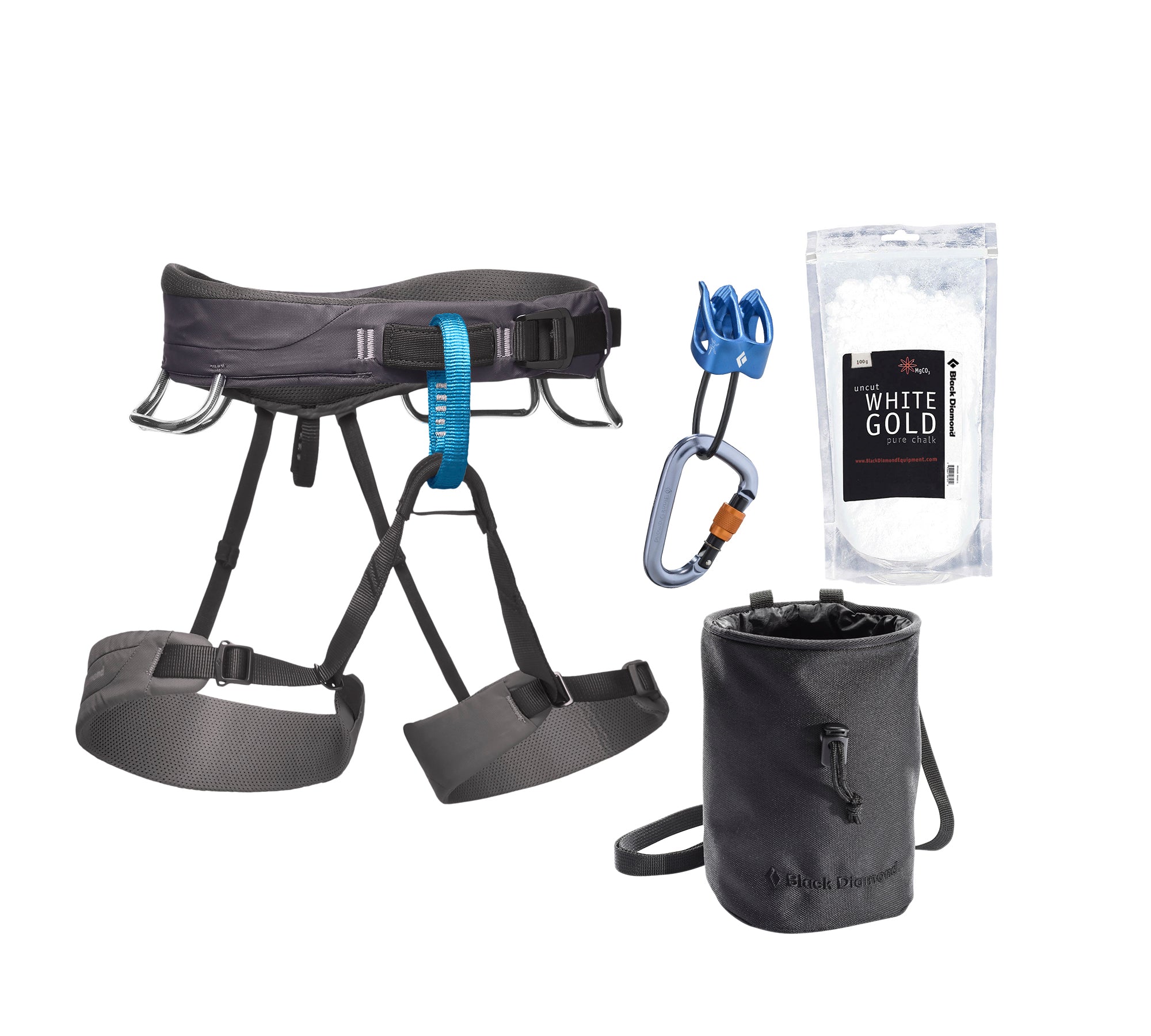 Black Diamond Momentum Harness Package Slate
