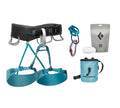 Black Diamond Women's Momentum Harness Package Aqua Verde
