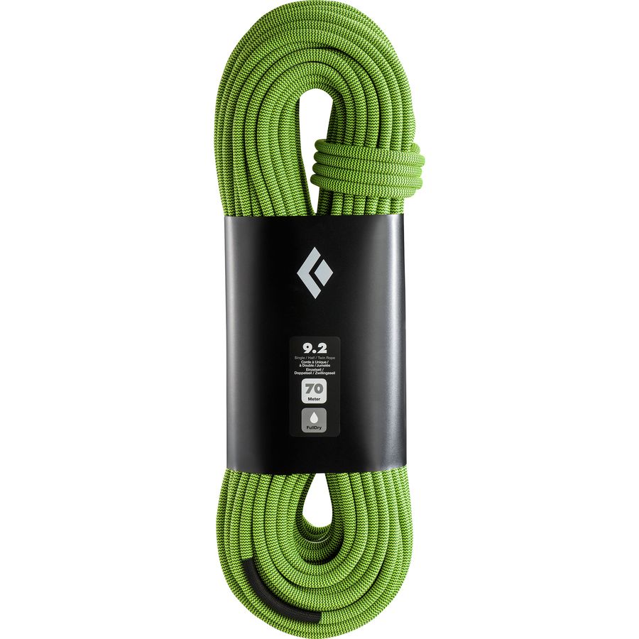 Black Diamond 9.2mm Climbing Rope FullDry  70M