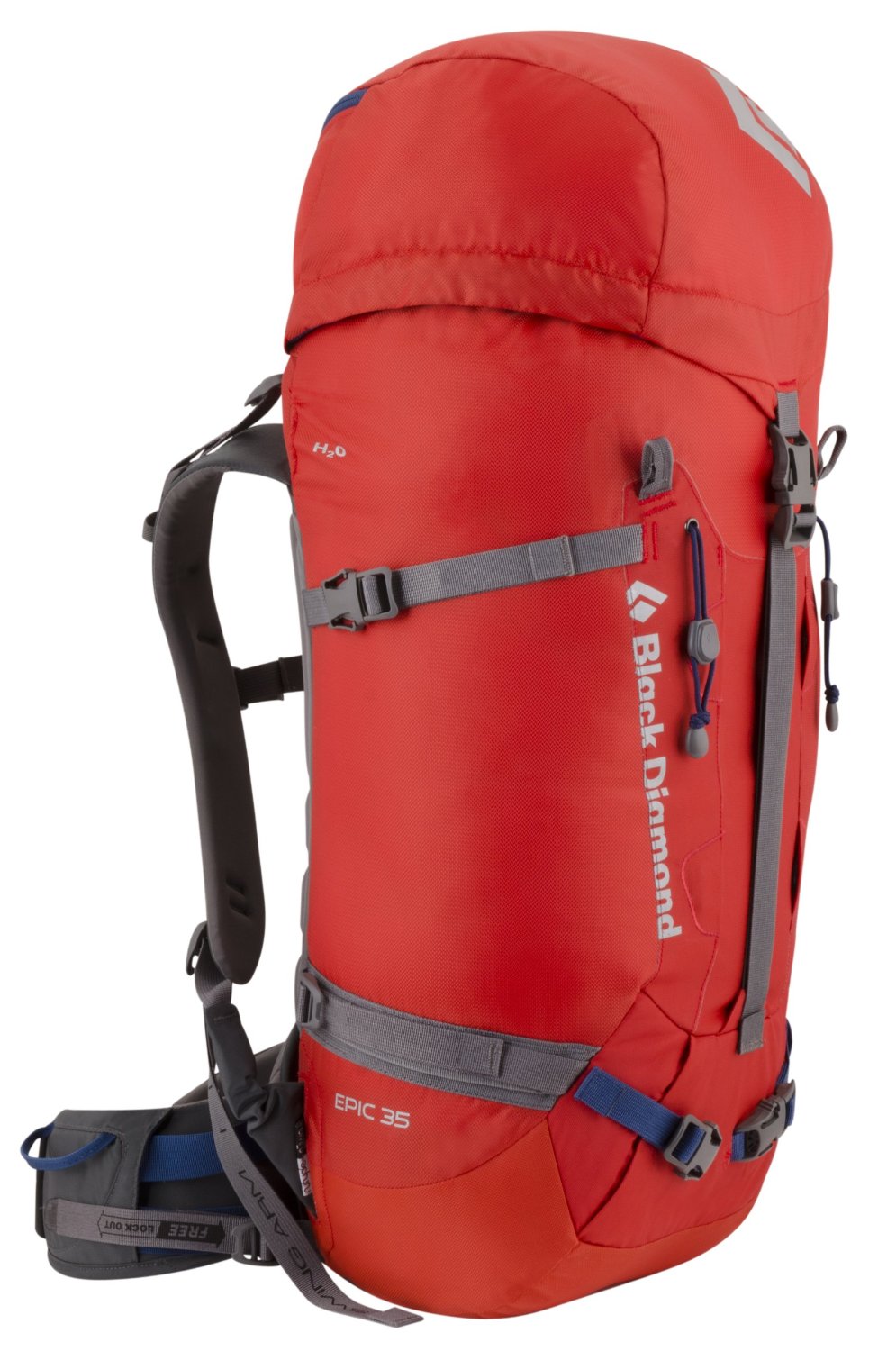 Black Diamond Epic 45 Backpack - Closeout Medium - Lava