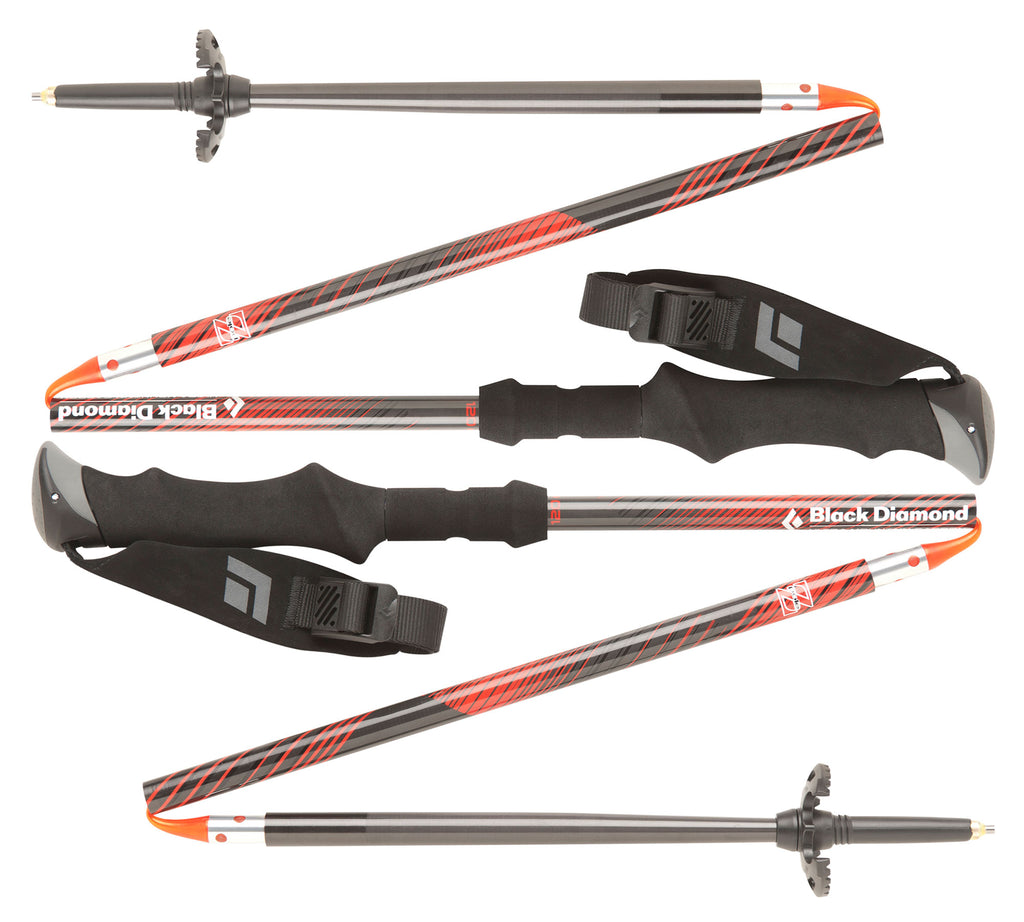 Black Diamond Ultra Mountain Carbon Z Trekking Poles - CLOSEOUT