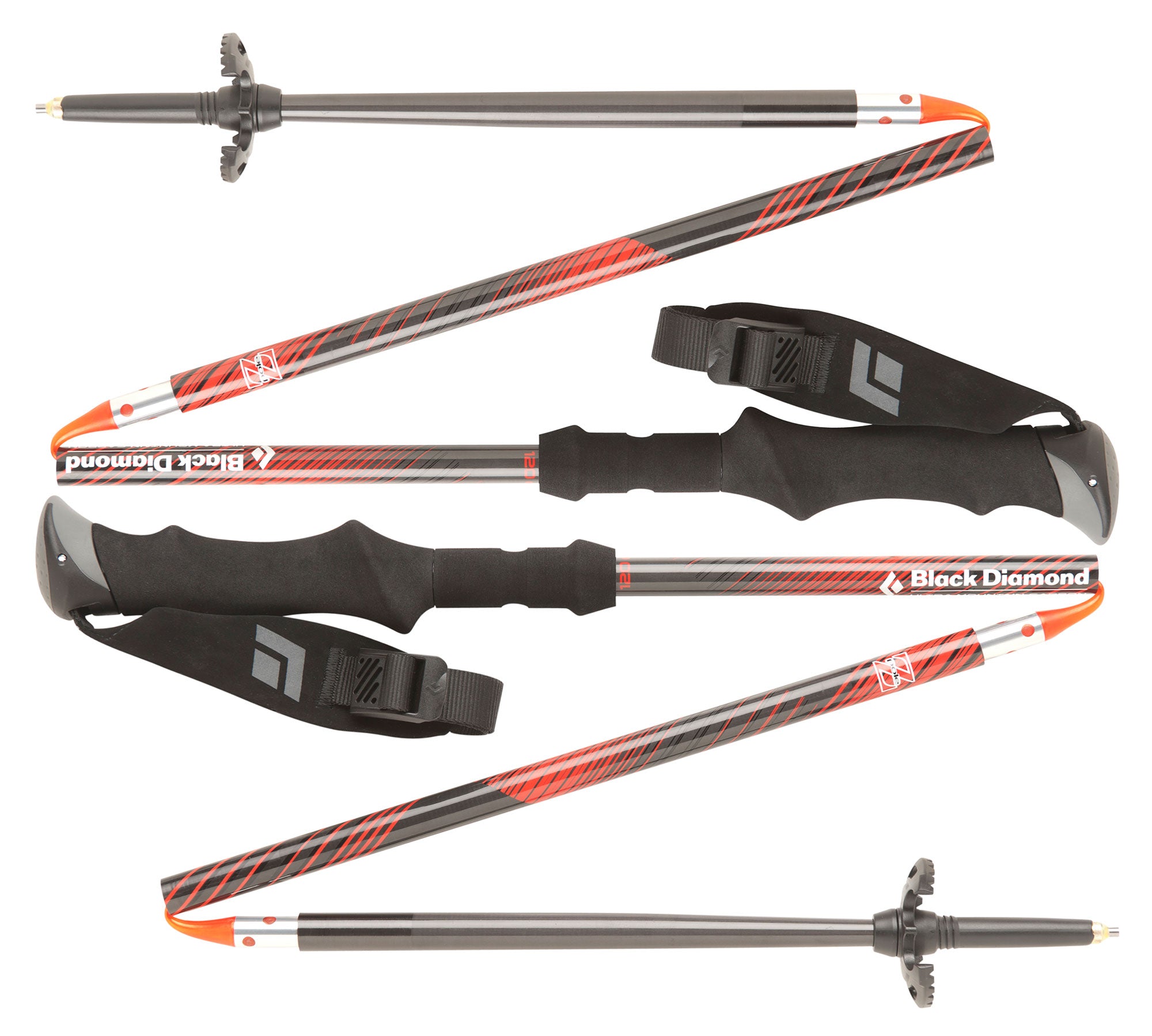 Black Diamond Ultra Mountain Carbon Z Trekking Poles - CLOSEOUT