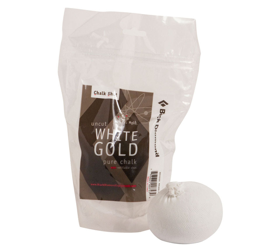 Black Diamond White Gold Refillable Chalk Shot