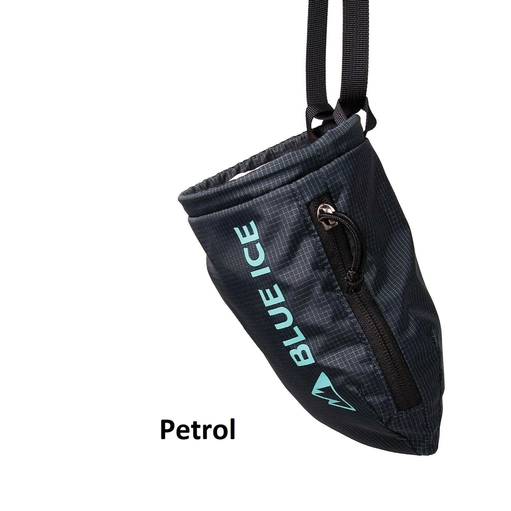 Blue Ice Sender Chalk Bag