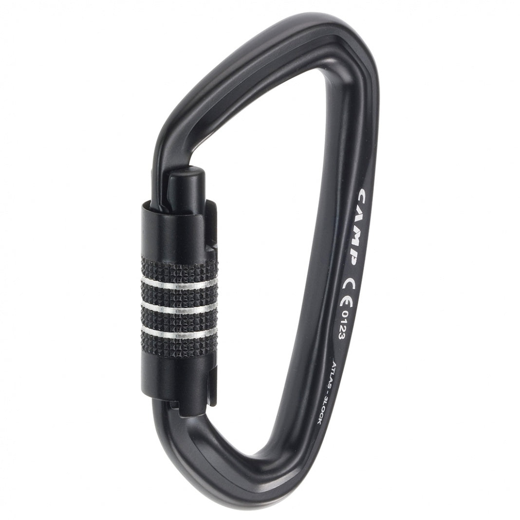 CAMP Atlas 3Lock Carabiner - Black