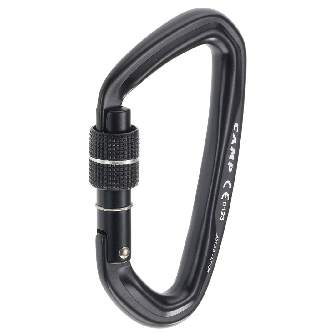 CAMP Atlas Lock Carabiner - Black