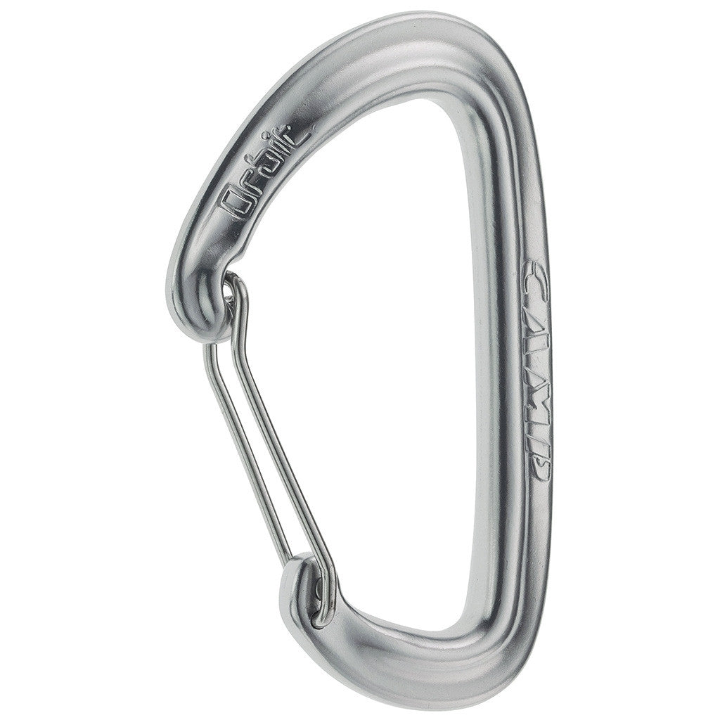 CAMP Orbit Wire Carabiner - Light Gray - CLOSEOUT