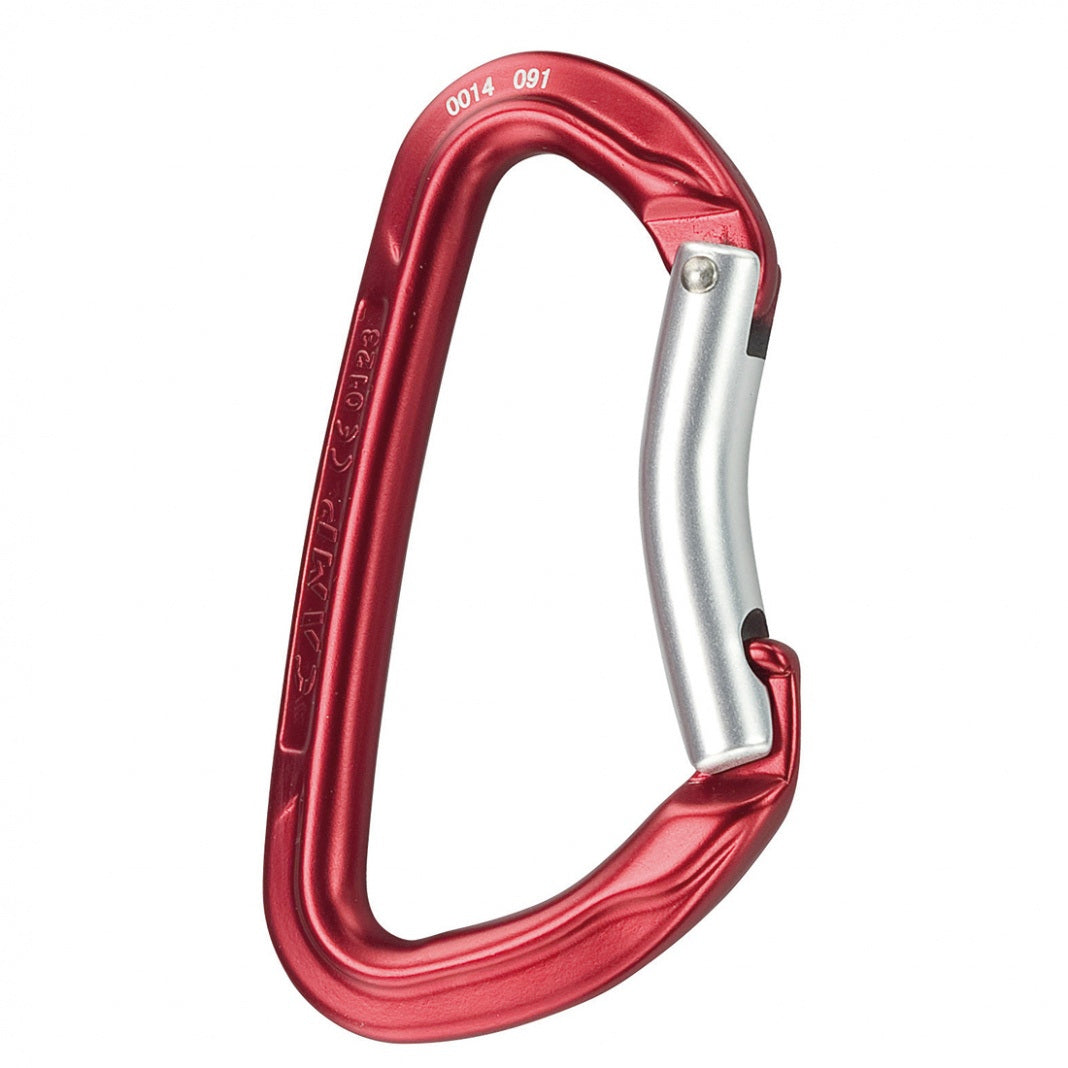 CAMP Orbit Bent Gate Carabiner - Red