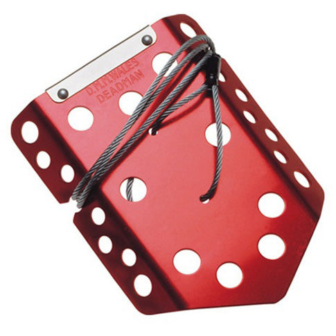 DMM Deadman Anchor - Anodized Red