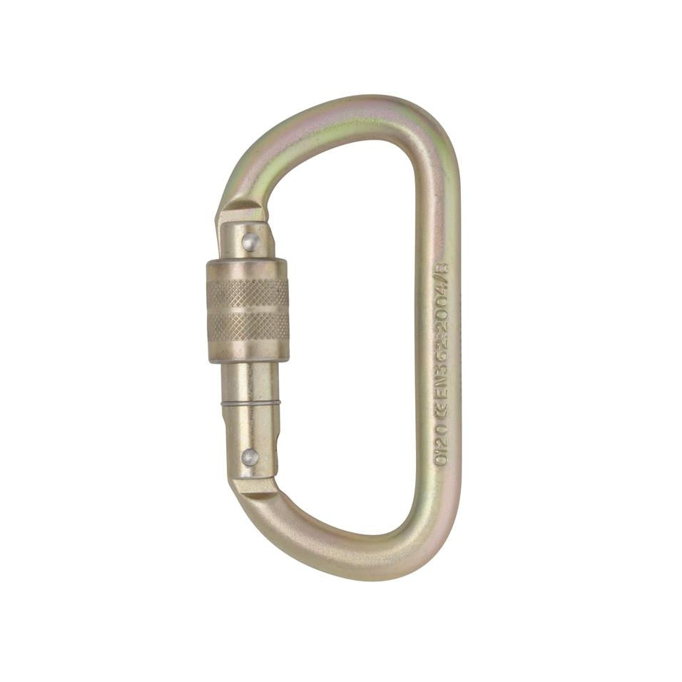 DMM Equal D Screw Gate Steel Carabiner