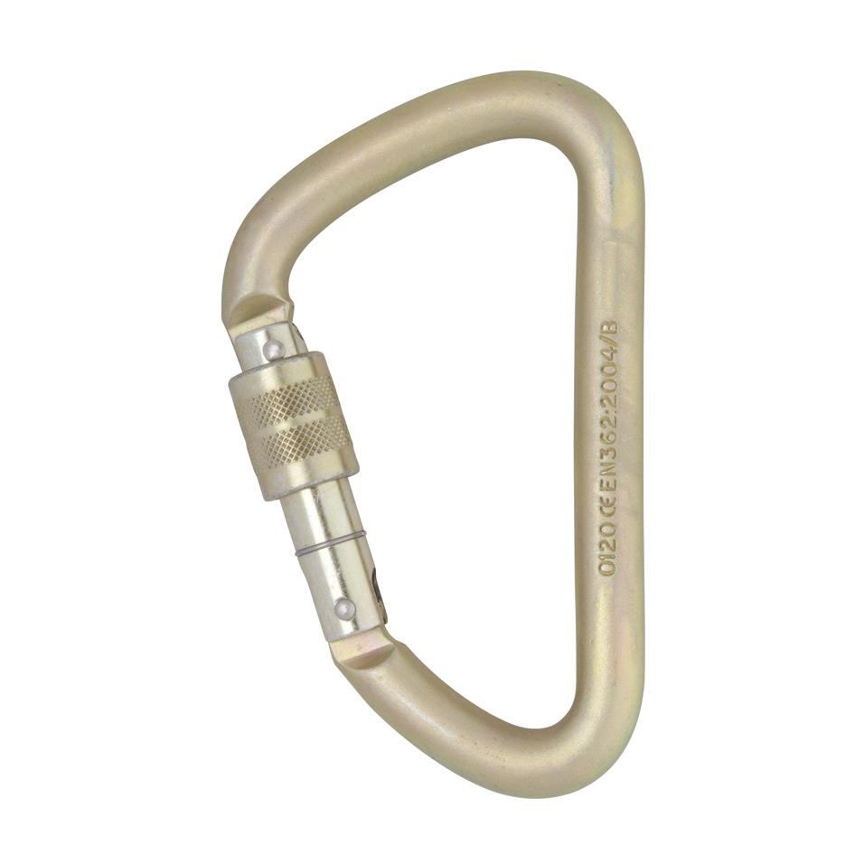 DMM Klettersteig Screw Gate Steel Carabiner