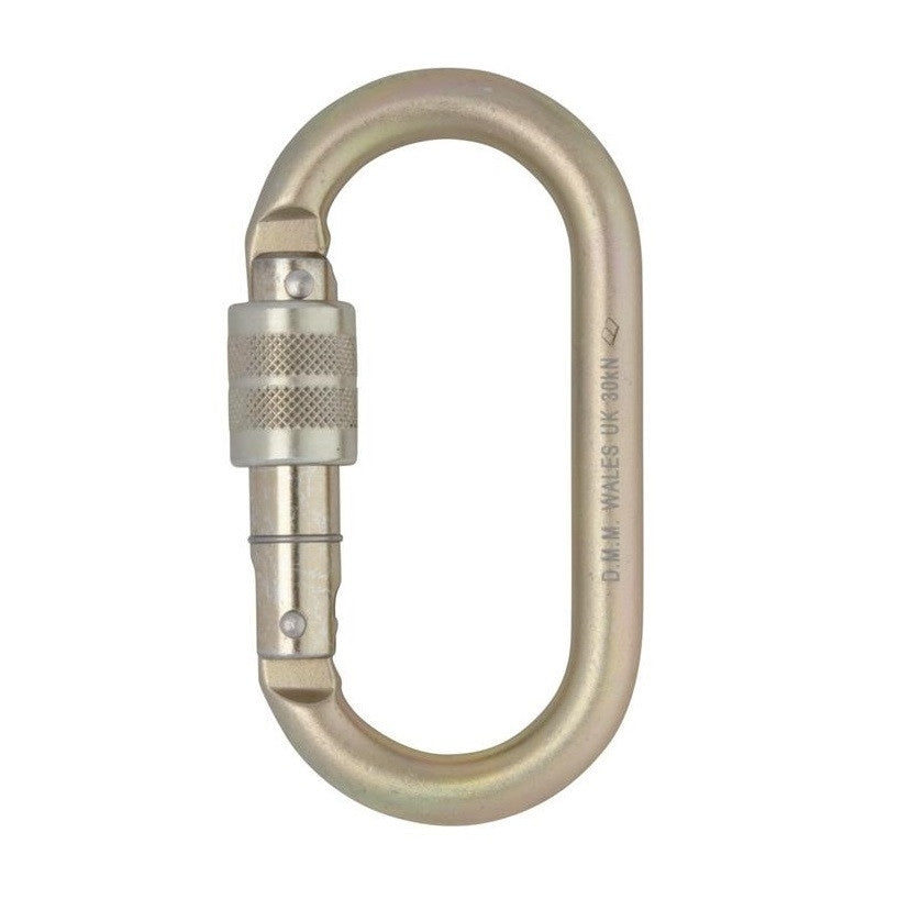 DMM Ultra OVAL Screw Gate Steel Carabiner