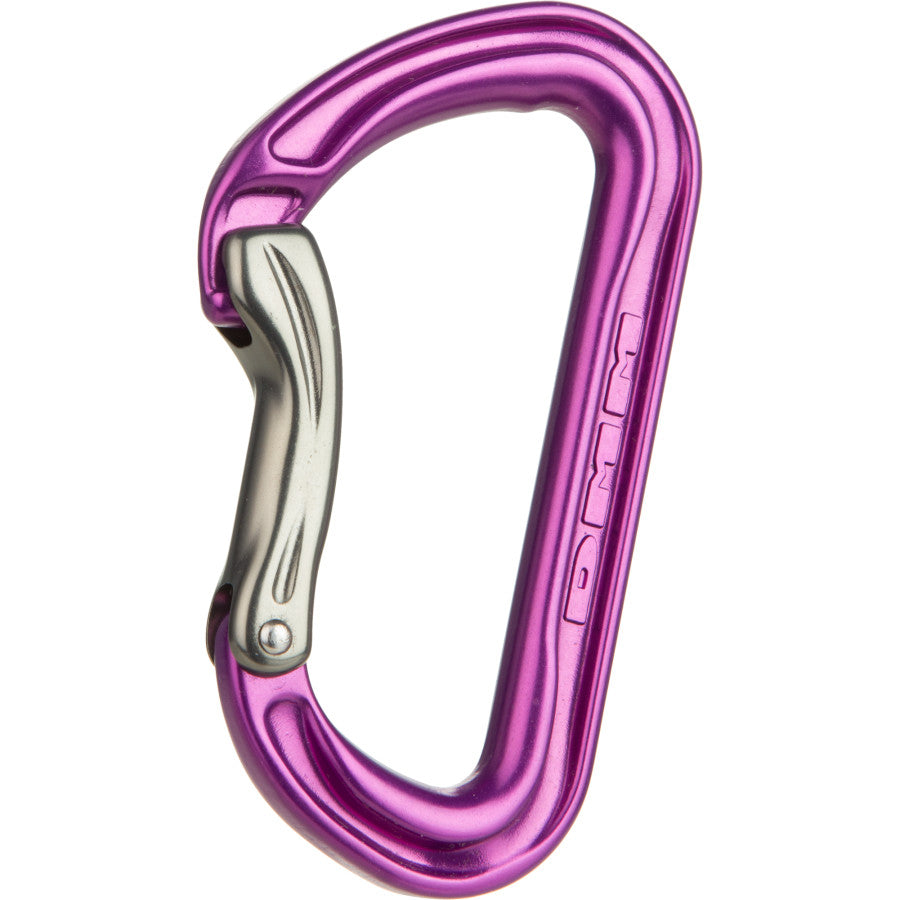 DMM Shadow Bent Gate Carabiner - Purple