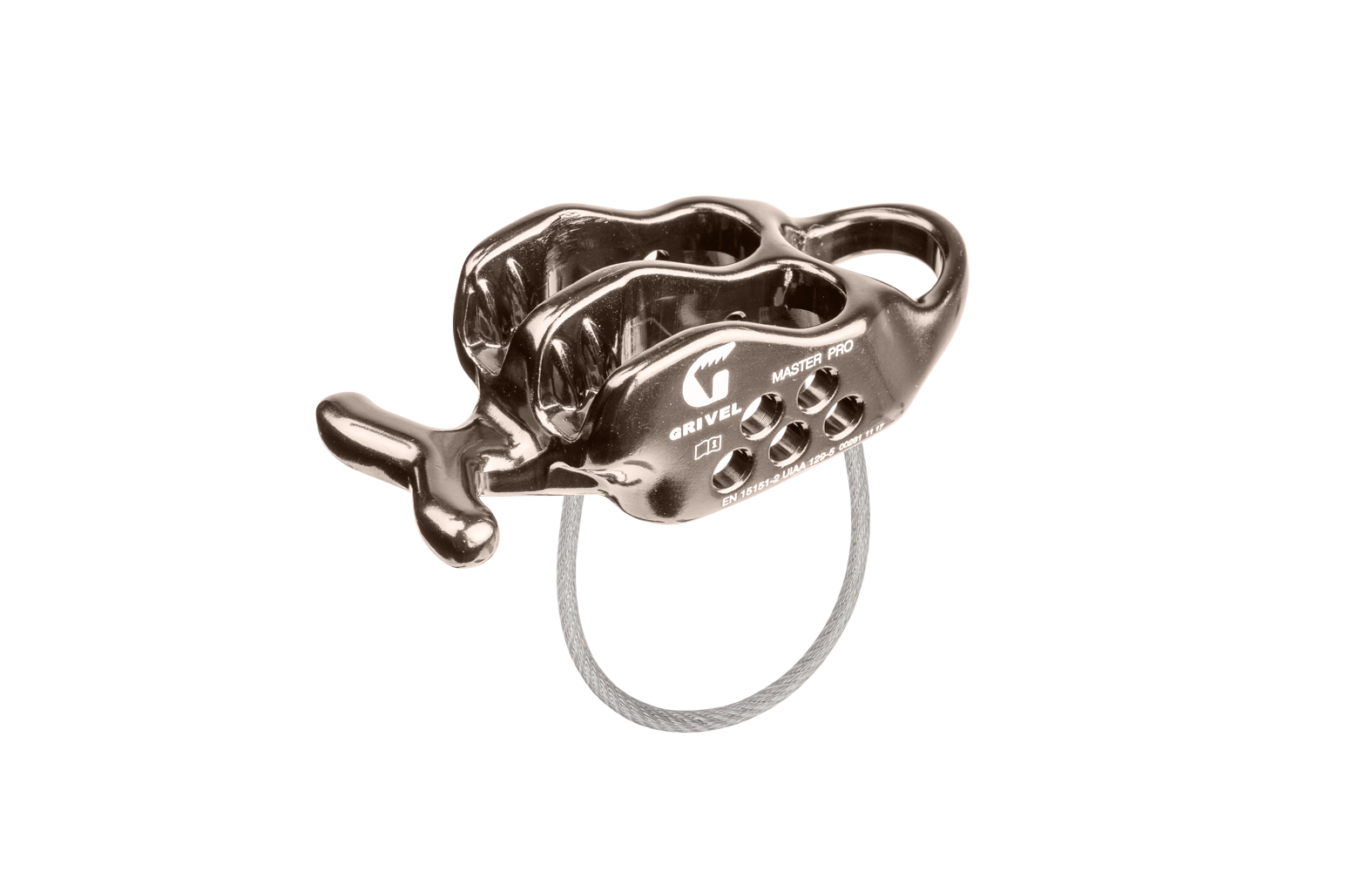 Grivel Master Pro Belay Device - Gold