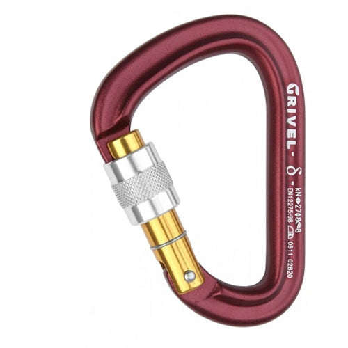 Grivel Delta HMS Screwgate Carabiner