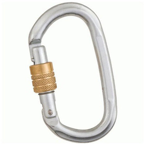 Kong Steel Locking Oval Carabiner