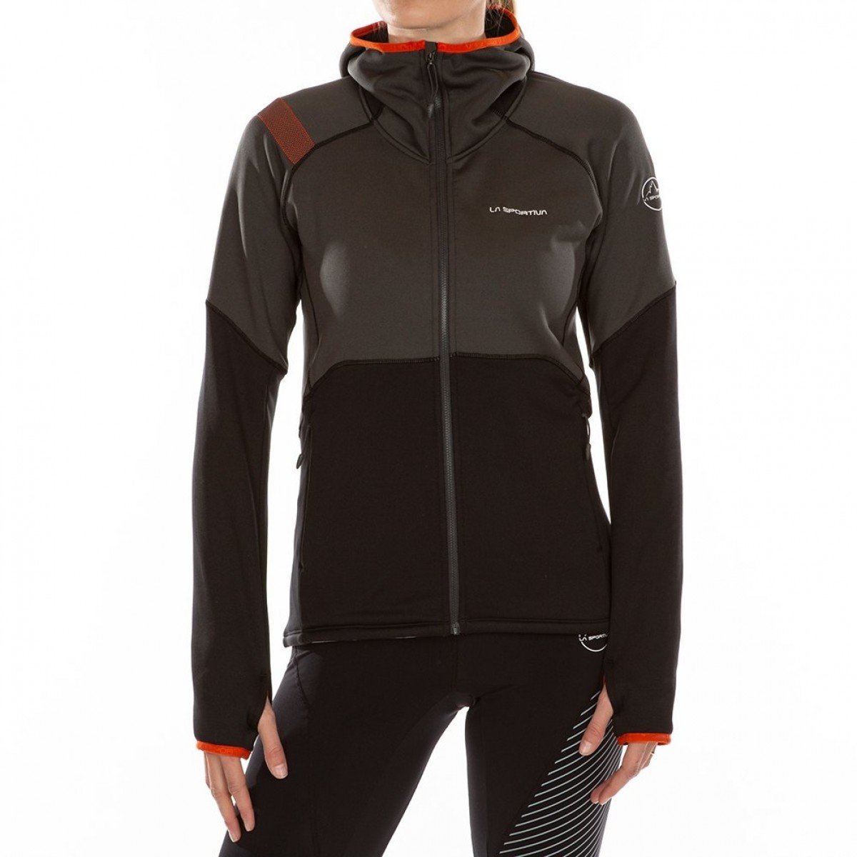 La Sportiva Women's Eagle Hoody Carbon/Black