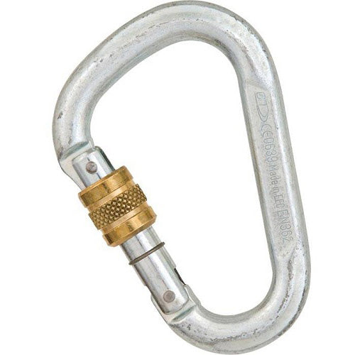 Liberty Mountain Steel HMS Screwgate Carabiner