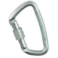 Liberty Mountain Steel Modified 'D' Key Lock Screw Gate Carabiner
