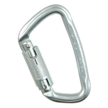 Liberty Mountain Steel Modified 'D' 3-Stage Auto Lock Carabiner