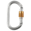 Liberty Mountain Steel Oval Carabiner Keylock Screwgate