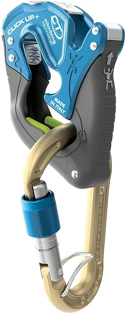 Climbing Technology Click-Up Plus w/ HMS Carabiner