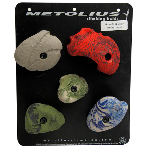 Metolius Mini Jugs Assorted Set (5 Holds)