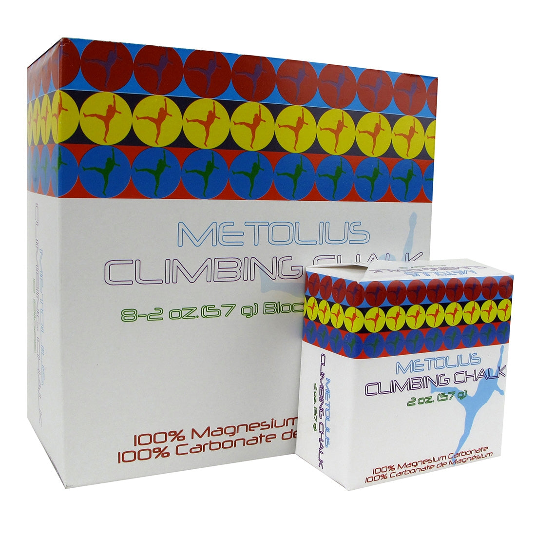 Metolius Climbing Chalk 2 oz. Block 8 Pack