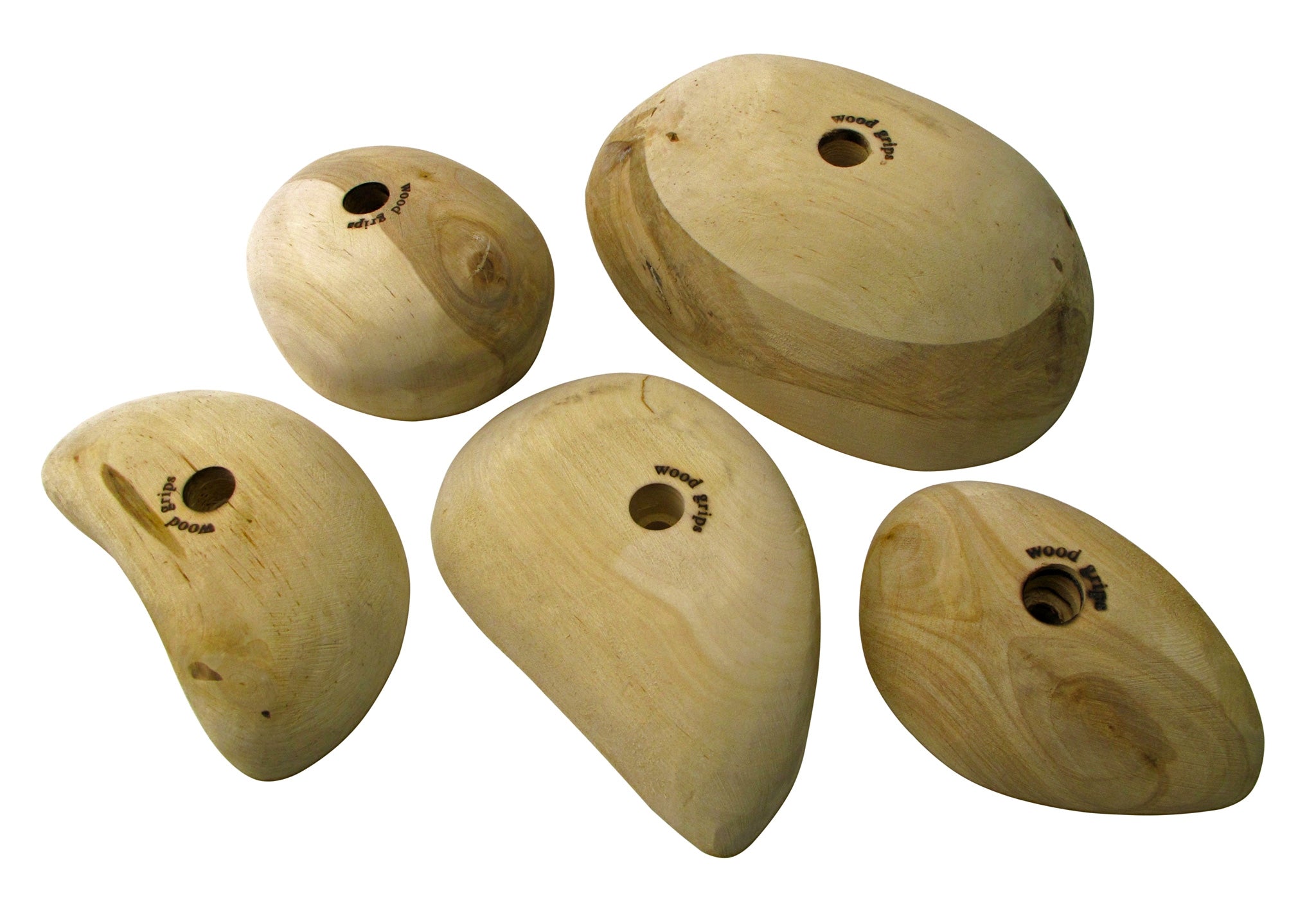 Metolius Wood Grips - Wooden Climbing Hold Set