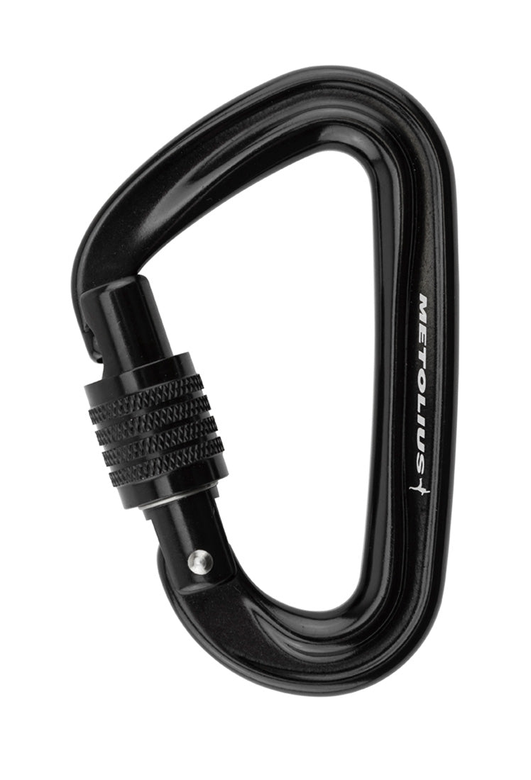 Metolius Corrosion Resistant Carabiner Black