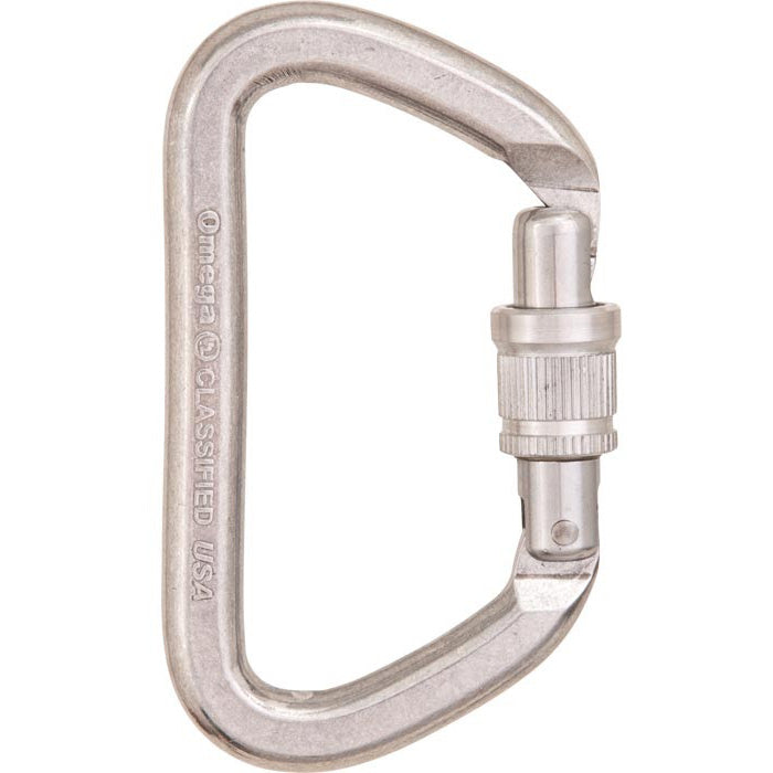 Omega Pacific D Screw-Lock Carabiner