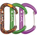 Omega Pacific Lava Wiregate Carabiner