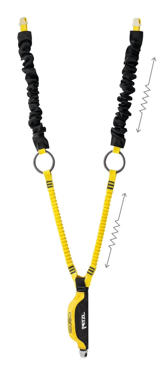 Petzl Absorbica-Y Tie-Back Lanyard