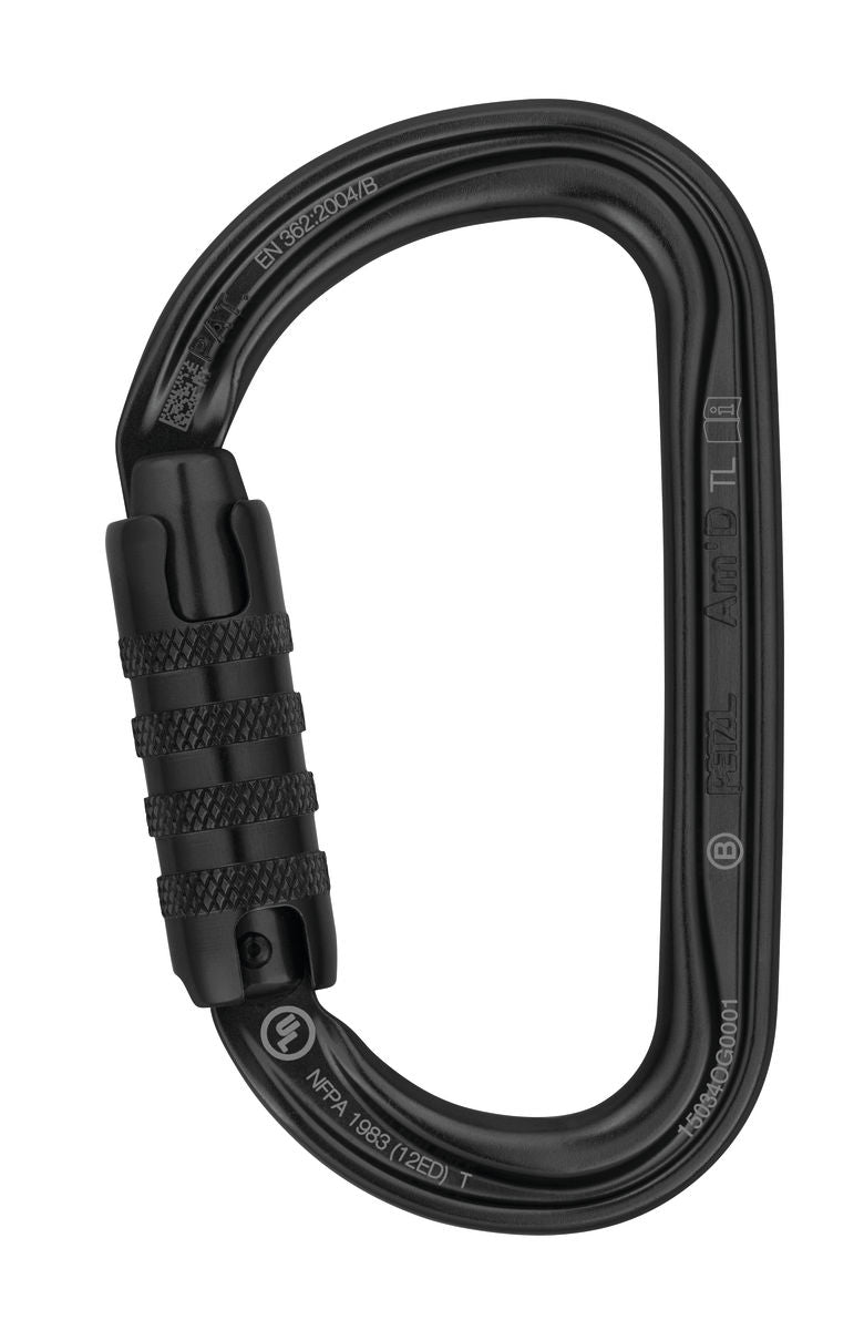 Petzl AM'D Triact-Lock Carabiner Black