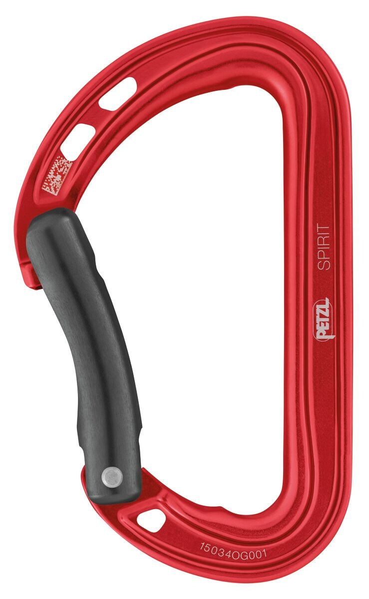 Petzl Spirit Bent Gate Carabiner