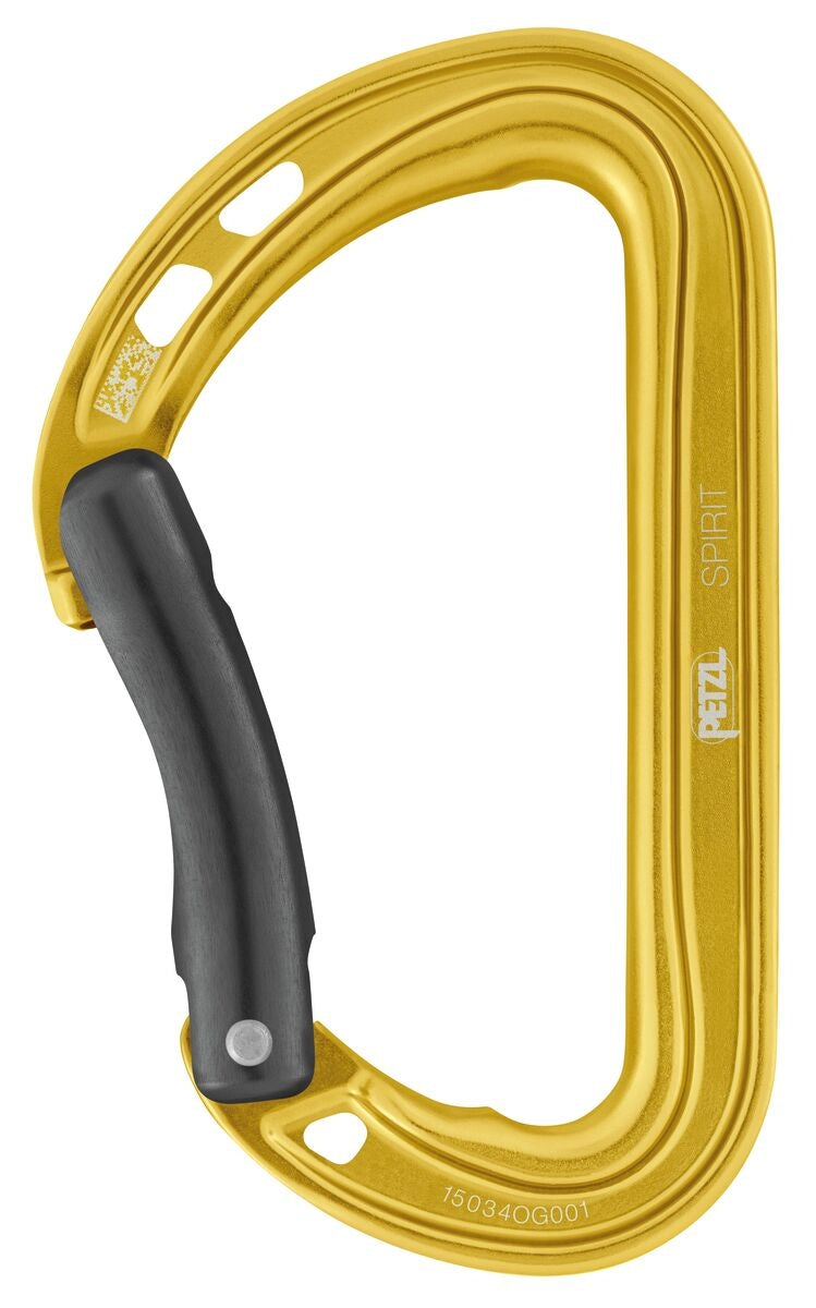Petzl Spirit Bent Gate Carabiner